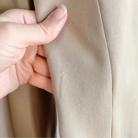 Guy Laroche 1980s Vintage Khaki Gabardine Jacket - Picture 6 of 6